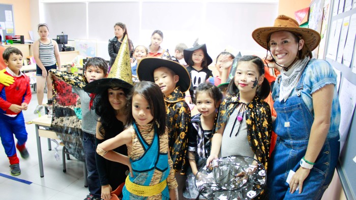 Students with their costumes (8)